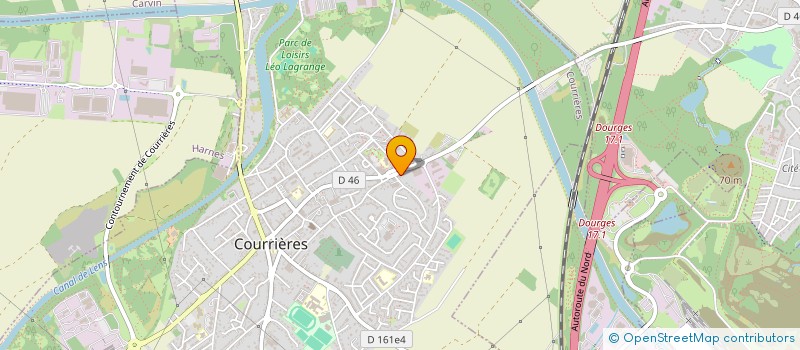 localisation de l'entreprise BI SMILE  COURRIERES