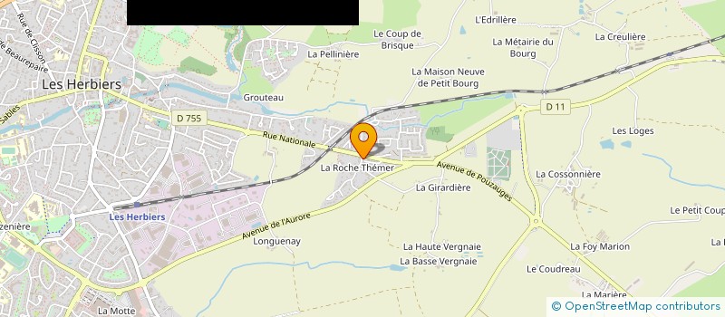 localisation de l'entreprise BI-TEAM-SAP à LES HERBIERS