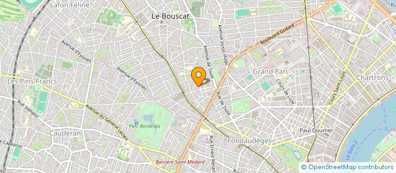 localisation de l'entreprise BI- TRANSPORT à LE BOUSCAT