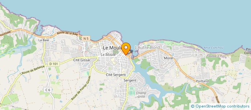 localisation de l'entreprise BI-UNIK STYLE à LE MOULE