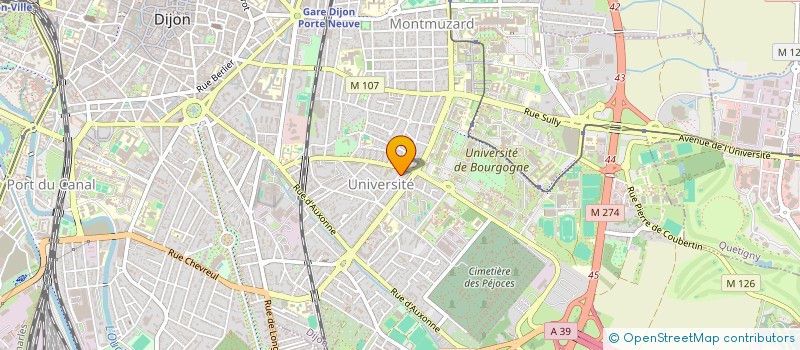 localisation de l'entreprise BI'WIII à DIJON