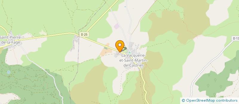 localisation de l'entreprise BI2C  POUJOLS