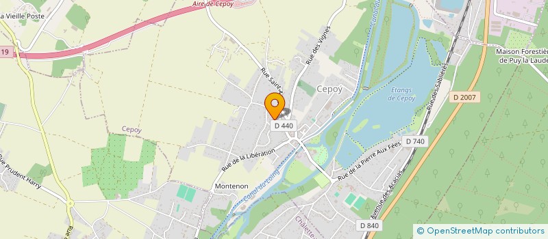 localisation de l'entreprise BI3S à CEPOY