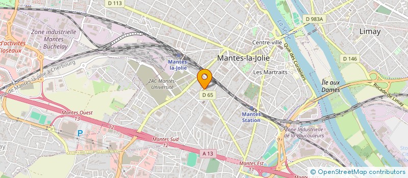 localisation de l'entreprise BI4BI  MANTES-LA-VILLE