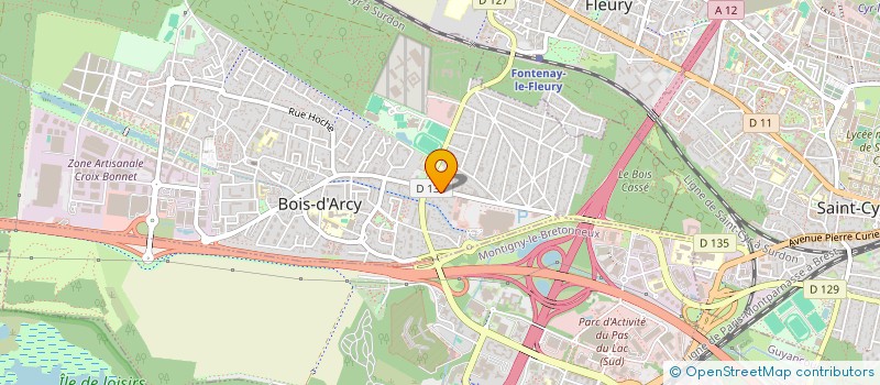 localisation de l'entreprise BIA  BOIS-D'ARCY