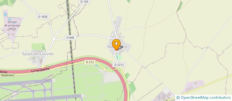 localisation de l'entreprise BIA  MAUREGARD