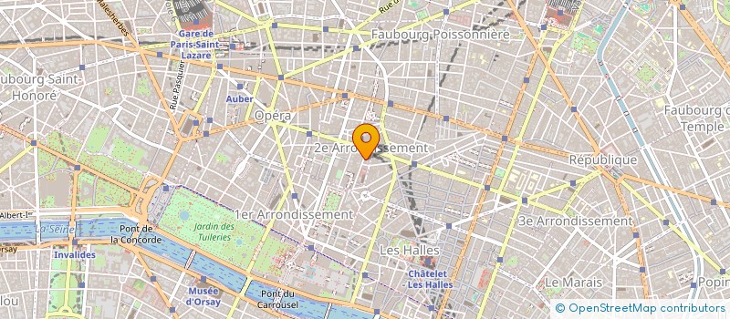 localisation de l'entreprise BIA à PARIS
