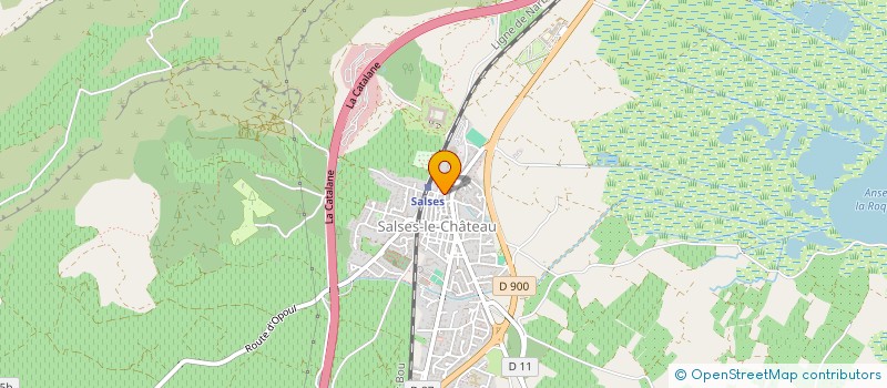 localisation de l'entreprise BIAG  SALSES-LE-CHATEAU