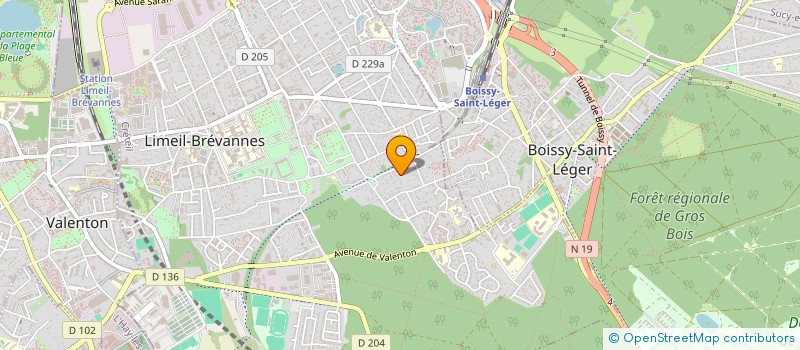 localisation de l'entreprise BIAGAN à LIMEIL-BREVANNES