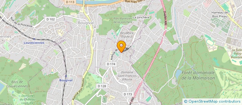 localisation de l'entreprise BIAGEM CONSULTING à LA CELLE-SAINT-CLOUD
