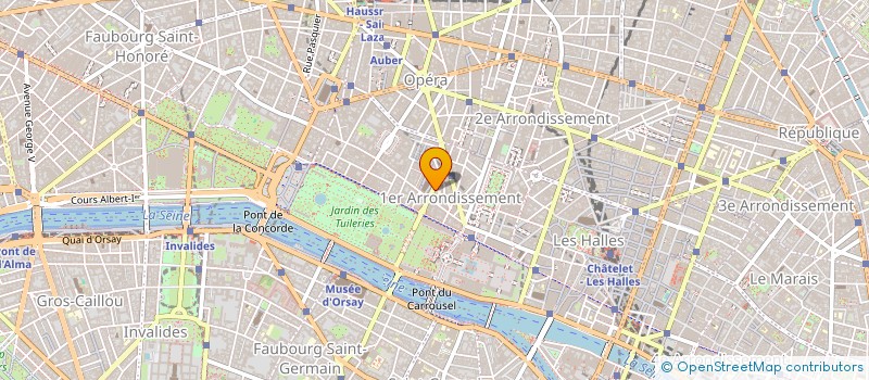 localisation de l'entreprise BIAGGI à PARIS