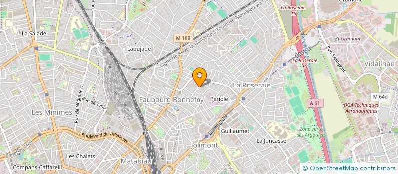 localisation de l'entreprise BIAGGI SEBASTIEN  TOULOUSE