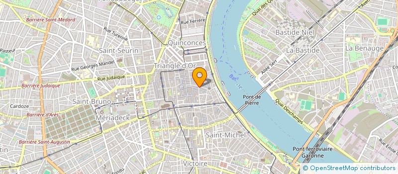 localisation de l'entreprise BIAGGIO & MARCO 2C à BORDEAUX