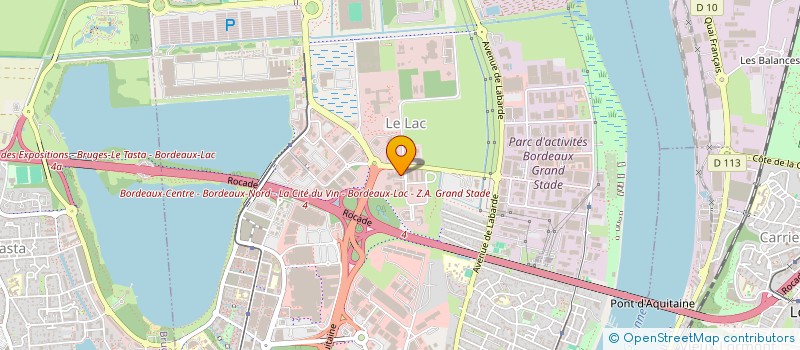 localisation de l'entreprise BIAGIONI ET PATIENT  BORDEAUX