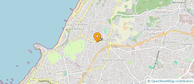 localisation de l'entreprise BIAK-BAT à ANGLET