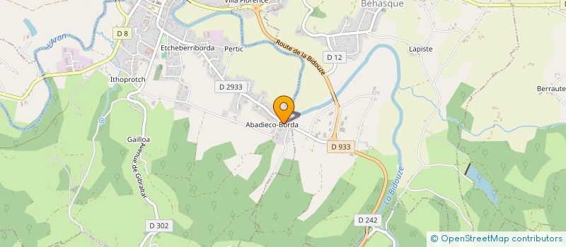 localisation de l'entreprise BIAKINA  SAINT-PALAIS