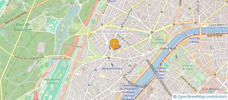 localisation de l'entreprise BIALINK à PARIS