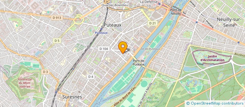 localisation de l'entreprise BIALLA DISTRIBUTION  PUTEAUX