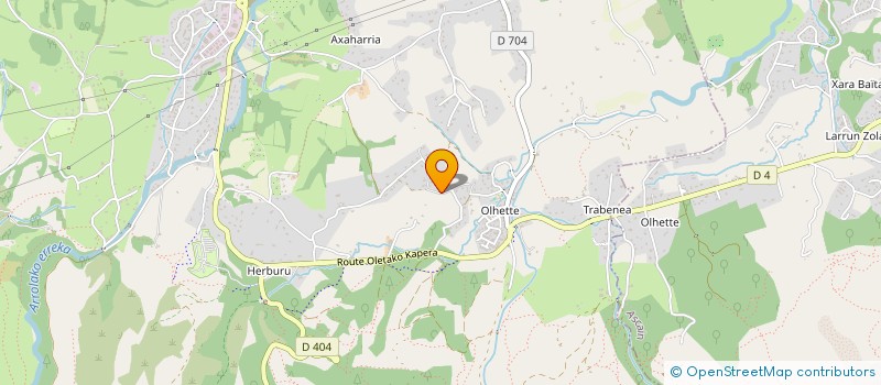 localisation de l'entreprise BIALSU  URRUGNE