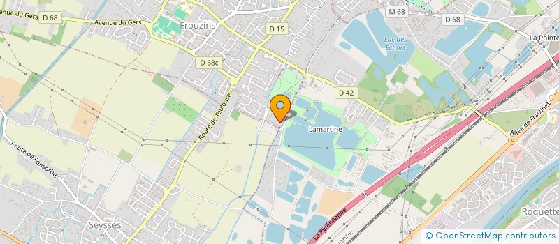 localisation de l'entreprise BIAM'IMMO  FROUZINS