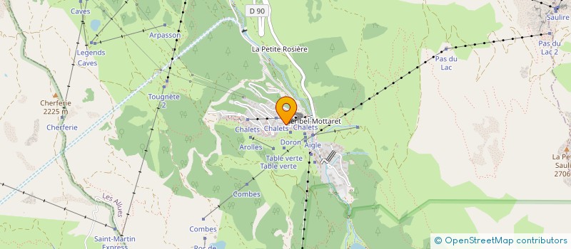 localisation de l'entreprise BIAMER à LES ALLUES