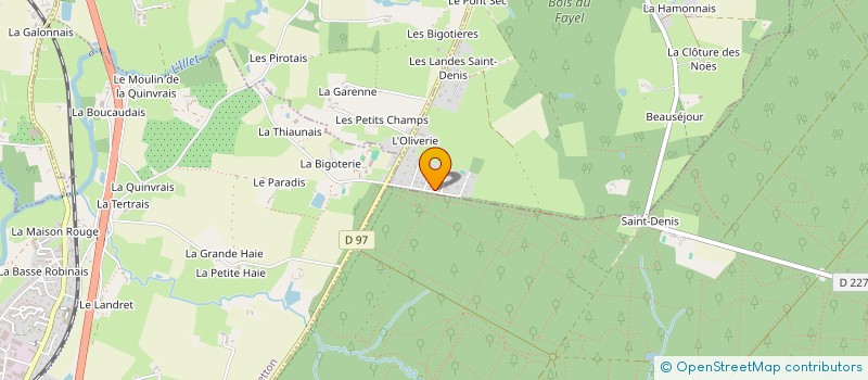 localisation de l'entreprise BIAMETRIK  SAINT-SULPICE-LA-FORET