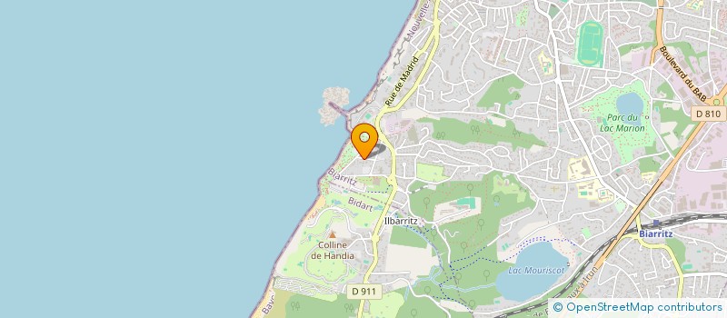 localisation de l'entreprise BIAMONT à BIARRITZ