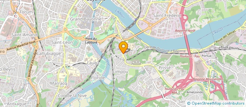 localisation de l'entreprise BIANAIAK à BAYONNE