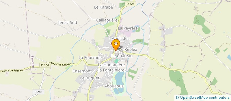 localisation de l'entreprise BIANBI à SARAMON
