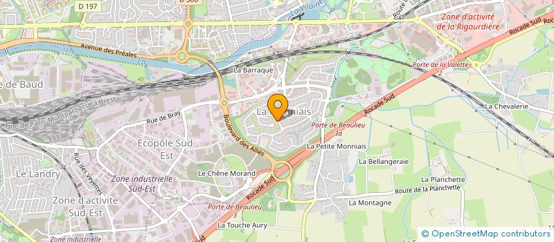 localisation de l'entreprise BIANCA  CESSON-SEVIGNE