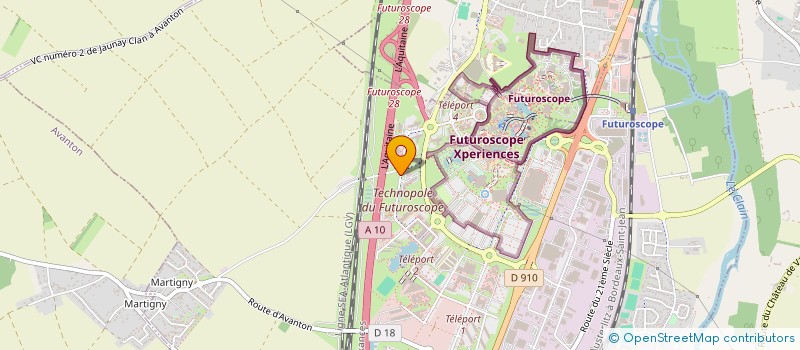 localisation de l'entreprise BIANCA EXPLOITATION à CHASSENEUIL-DU-POITOU