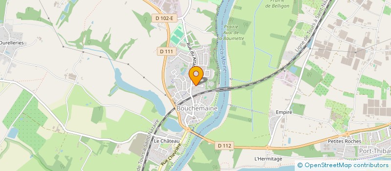 localisation de l'entreprise BIANCA IMMO  BOUCHEMAINE