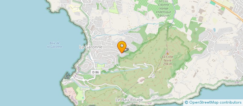 localisation de l'entreprise BIANCHI INVESTISSEMENT  LE PRADET