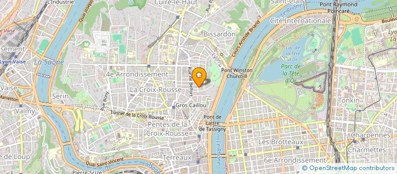 localisation de l'entreprise BIANCHI MARCEL ET PIERRE à LYON