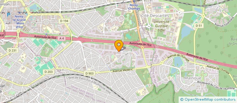 localisation de l'entreprise BIANCHI TROPHEES  NOISY-LE-GRAND