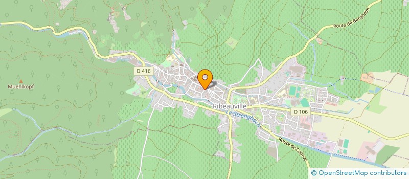 localisation de l'entreprise BIANCHIMUSIC  RIBEAUVILLE