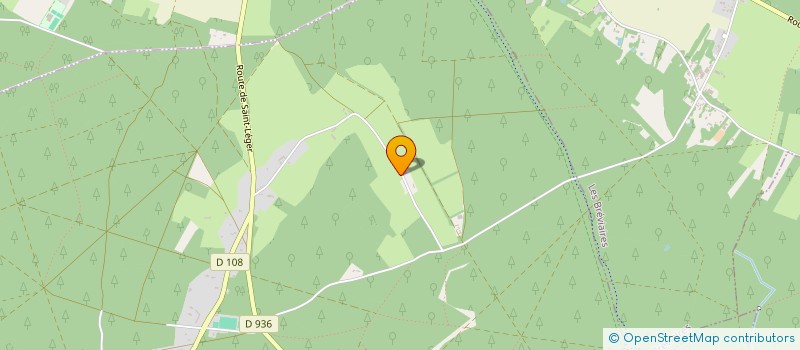 localisation de l'entreprise BIANCHINI POIGNY  POIGNY-LA-FORET