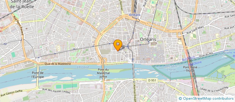 localisation de l'entreprise BIANCHON à ORLEANS
