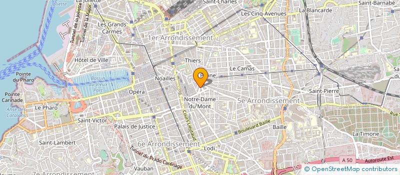 localisation de l'entreprise BIANCO à MARSEILLE