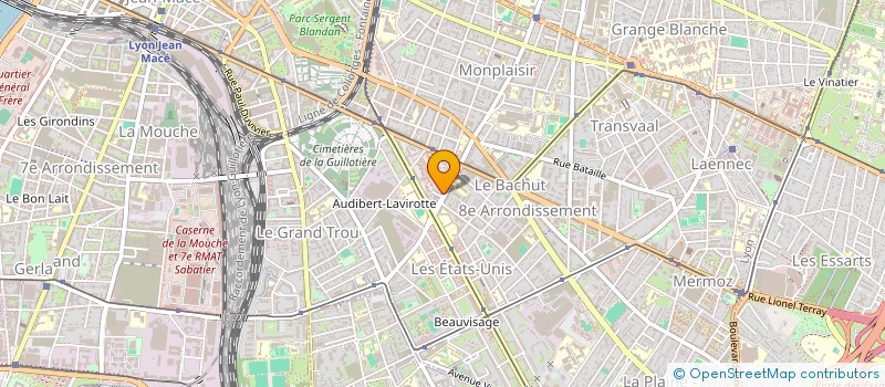 localisation de l'entreprise BIANCO  LYON