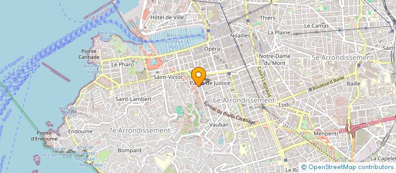 localisation de l'entreprise BIANCO à MARSEILLE