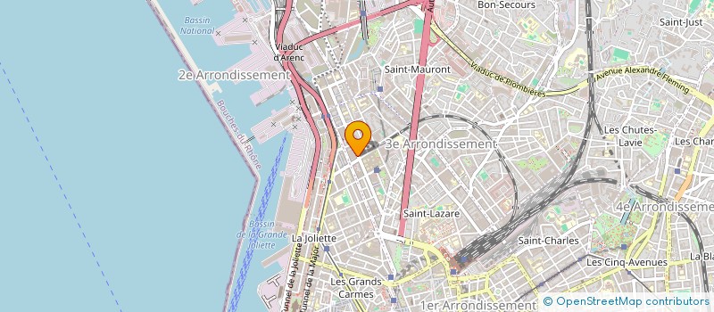 localisation de l'entreprise BIANCO à MARSEILLE