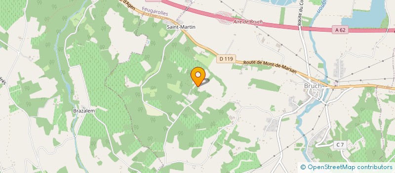 localisation de l'entreprise BIANCO ET FILS  BRUCH