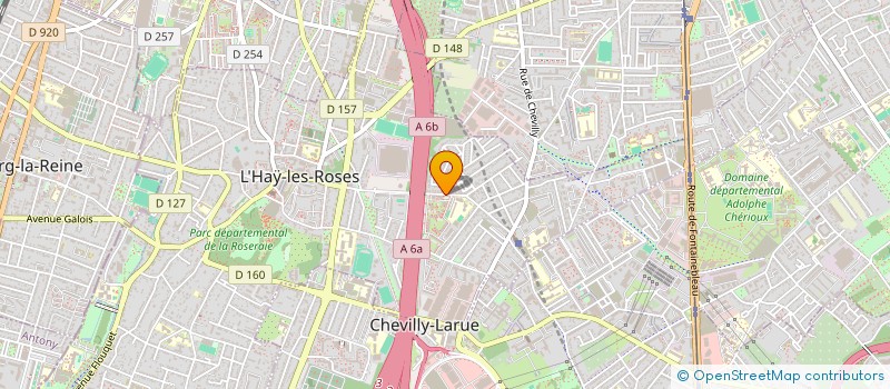 localisation de l'entreprise BIANCO I NERO à L'HAY-LES-ROSES