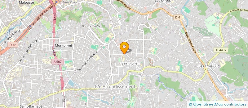 localisation de l'entreprise BIANCO NET 13 à MARSEILLE