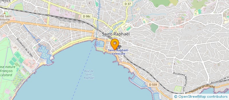 localisation de l'entreprise BIANCO SOC EPICERIE DU CAMPING à SAINT RAPHAEL