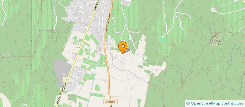 localisation de l'entreprise BIANCONE INVEST  BAGNOLS-SUR-CEZE