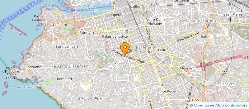 localisation de l'entreprise BIANGREG à MARSEILLE