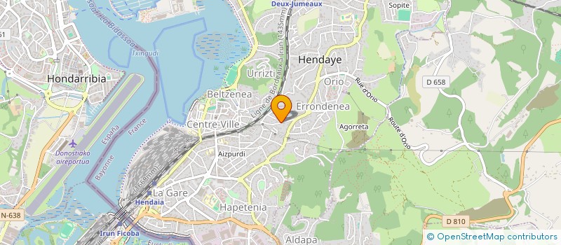 localisation de l'entreprise BIANT'ALDEA  HENDAYE