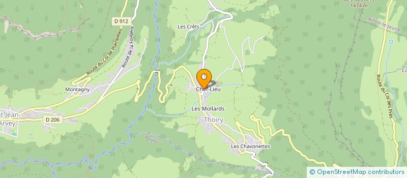 localisation de l'entreprise BIANTEAM  THOIRY